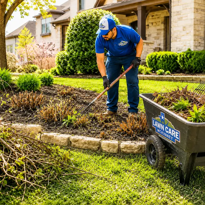 McKinney lawn care service like seasonal clean up